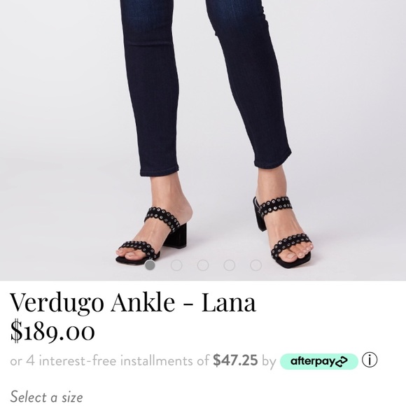 PAIGE VERDUGO ANKLE JEANS - Picture 7 of 7